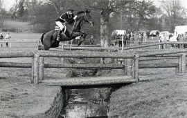 Charisma and Mark Todd (Badminton 1985)