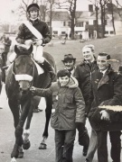 Rhett ButlerRhett Butler, trained by my dad Frank Carr ridden  by Martin Blackshaw led in by  Stuart Morris , and Derrick Garriton and Joe Grey at Ayr 1973 or 74